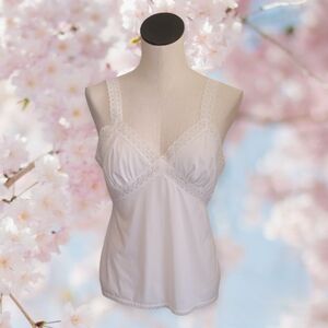 Classic White Camisole by Lorraine